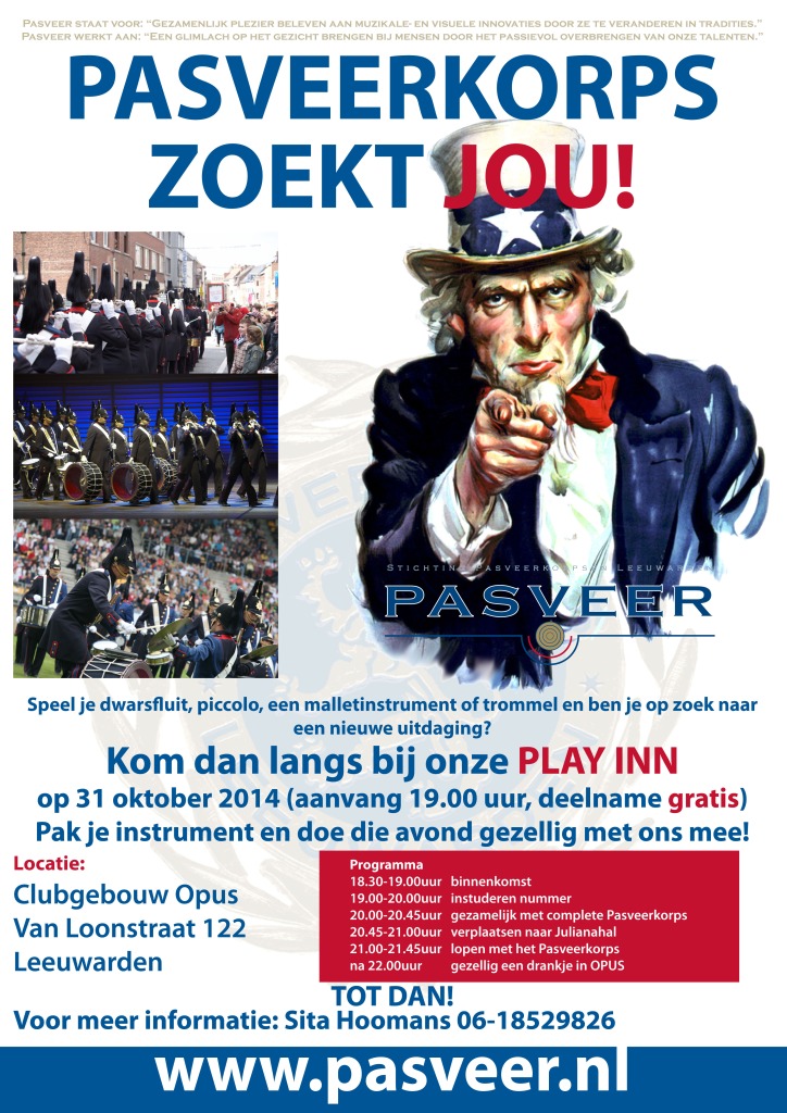 Poster A3 Werving